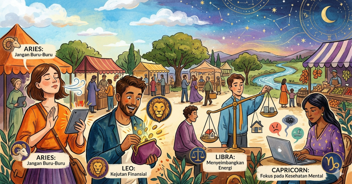 Ramalan Zodiak Hari Ini