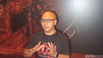 Reza Aditya tanggapi kabar dirinya dipolisikan oleh Ratu Sofya. Foto: Muhammad Ahsan Nurrijal/detikcom