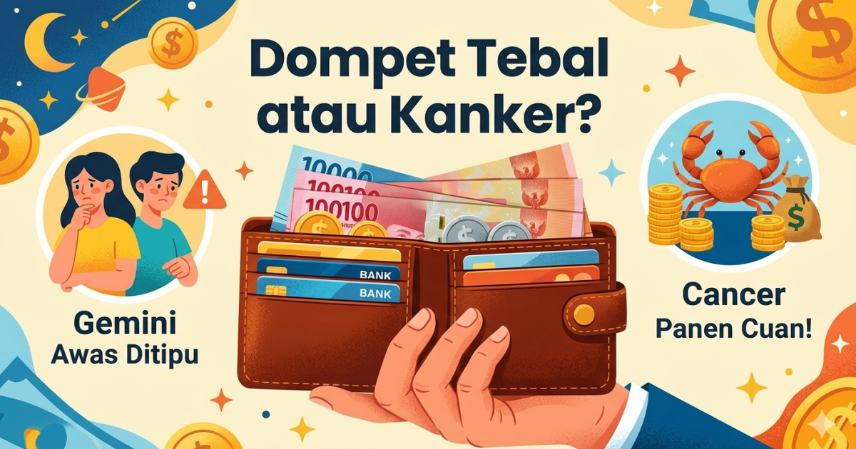 Intip Ramalan Keuangan Zodiak Hari Ini