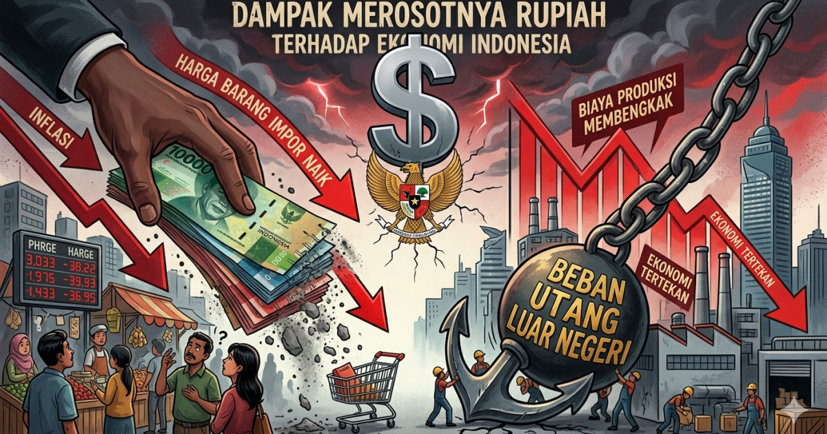 Rupiah Kian Tertekan: Mengapa Pelemahan Nilai Tukar Ini Mengancam Dompet Kita dan Ekonomi Nasional?