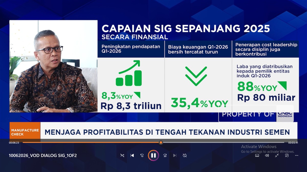 Ilustrasi: Strategi Tiga Pilar SIG Kejar Dominasi Pasar 50% dan Inovasi Semen Hijau Berdampak Global