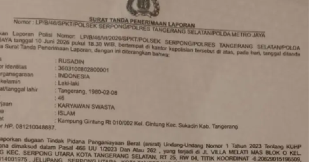 Jangan Ada yang Kebal Hukum, PWI Tangsel Kawal Kasus Dugaan Penganiayaan Pimred BantenNet.