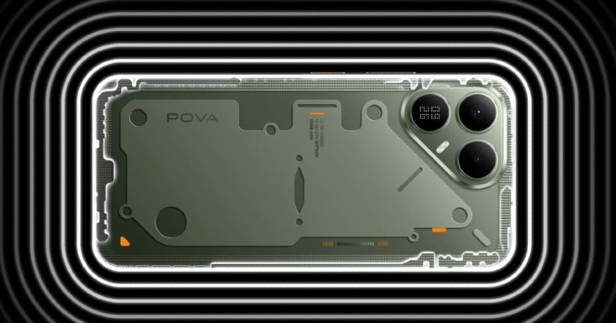 Tecno Pova 8 5G. (dok: tecno-mobile.in via Bloomberg Technoz)