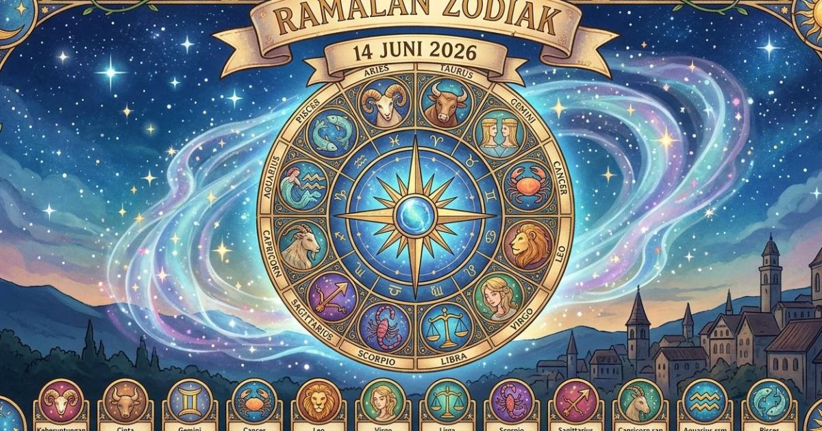 Ilustrasi ramalan 12 zodiak pada Senin, 15 Juni 2026. (Gemini / Dayfri)