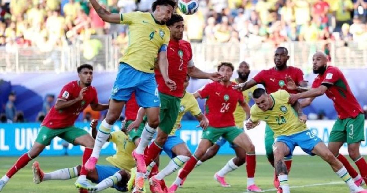 Brasil vs Maroko. (Vietnam.vn)