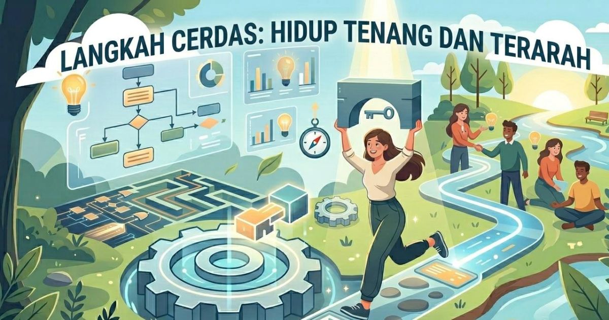 Ilustrasi mengatasi masalah. (Gemini/Dayfri)