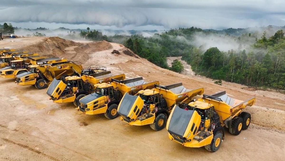 Foto: Tambang emas Pani di Gorontalo milik PT Merdeka Gold Resources Tbk (EMAS). (Dok. PANI)