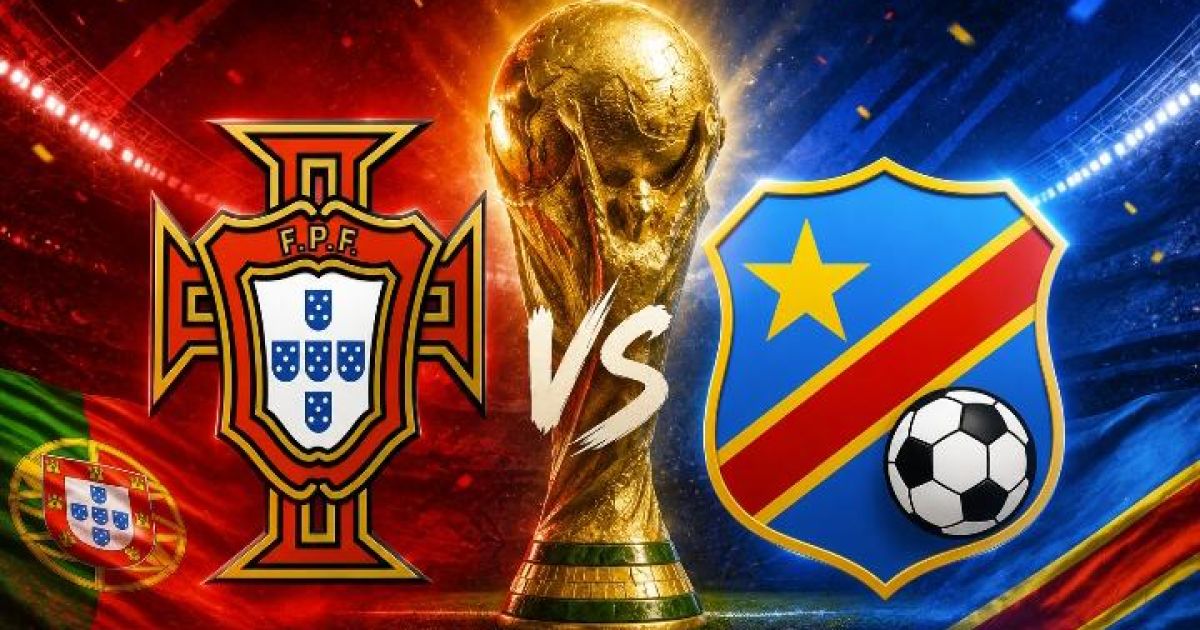 Portugal vs RD Kongo. Foto: Truestorysport