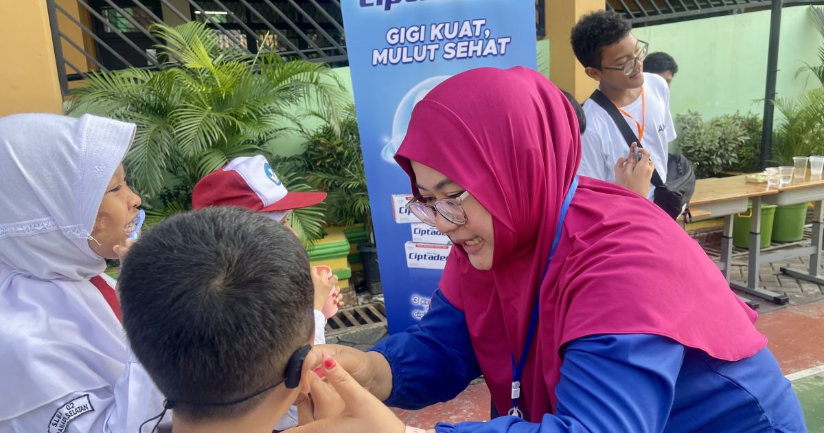 Ciptadent dan Kanisius Sasar Ratusan Siswa SLB Jakarta dengan Layanan Kesehatan Gigi Gratis