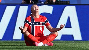 Erling Haaland punya kegemaran unik, makan jeroan. Foto: IMAGN IMAGES via Reuters/Winslow Townson