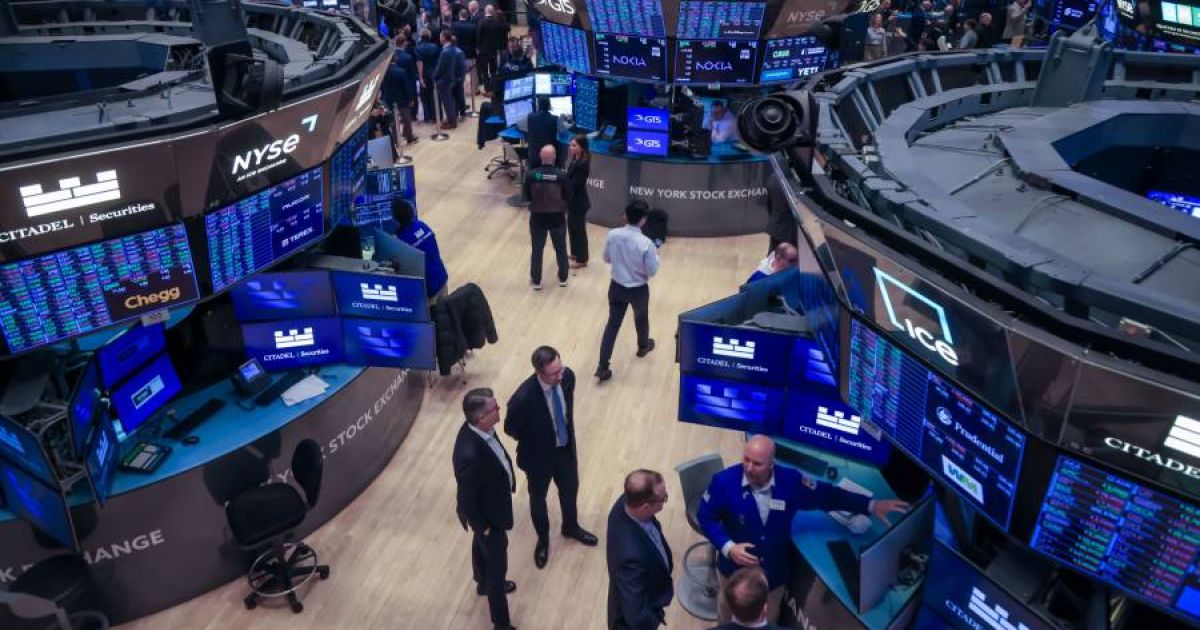Bursa saham AS atau Wall Street. (Foto: Bloomberg)