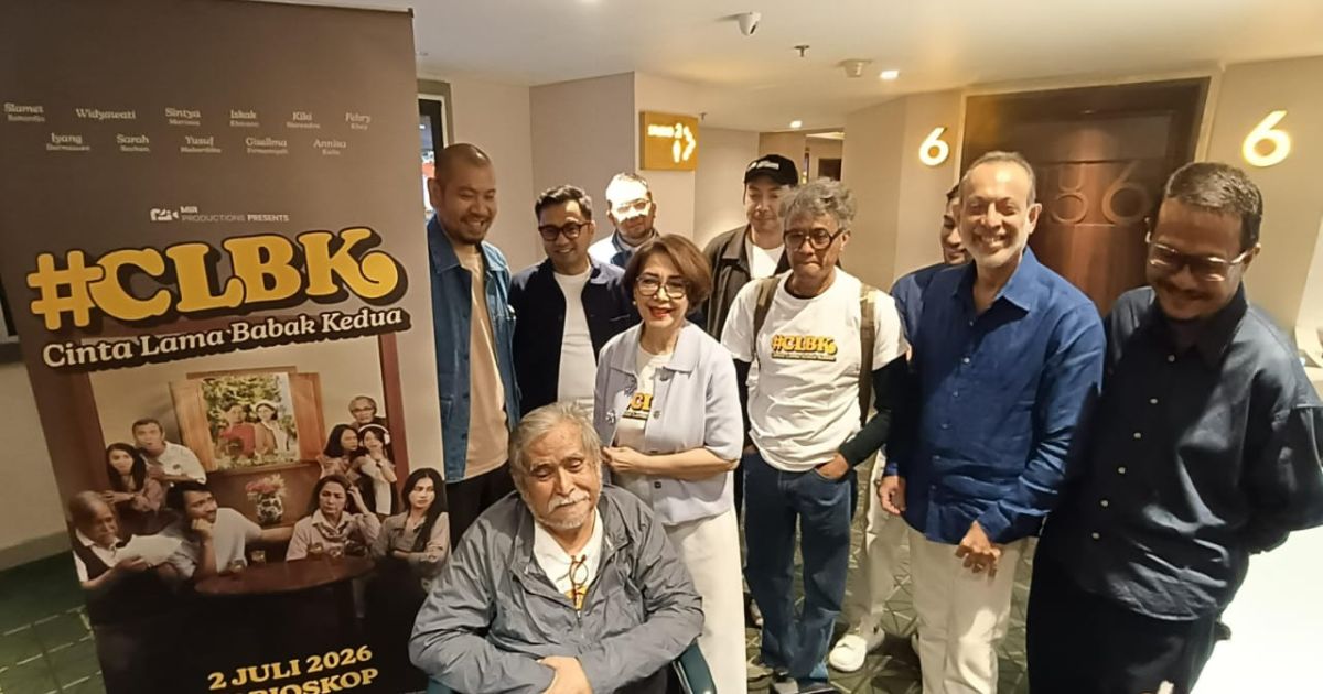 Slamet Rahardjo dan Widyawati kembali beradu akting dalam film CLBK (Cinta Lama Babak Kedua). [Foto: Jakartahype.com]