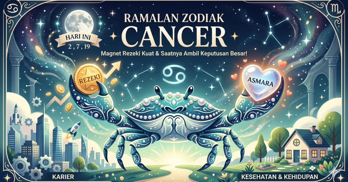 Ramalan Zodiak Cancer Hari Ini