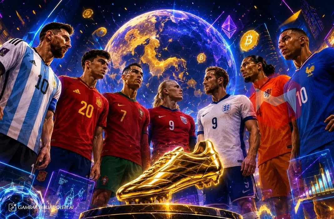 Prediksi Pemenang Golden Boot Piala Dunia 2026 – Polymarket