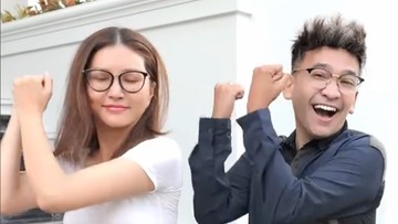 Sarwendah dan Ruben Onsu dalam media sosial miliknya. Foto: TikTok/@Sarwendahofficial/@rubenonsuofficial