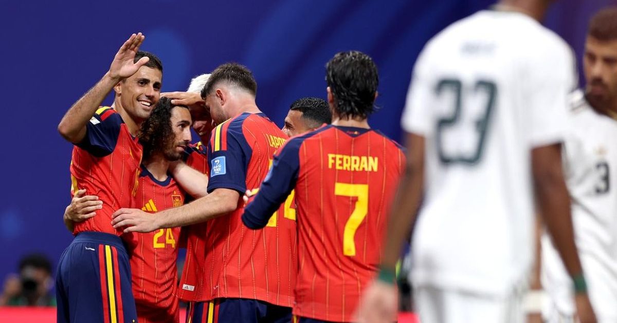 Spanyol Mengamuk Hajar Arab Saudi di Piala Dunia 2026