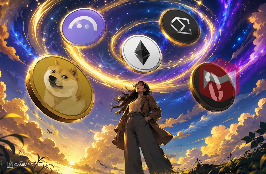 Ilustrasi: Kripto Hari Ini: DOGE dan ENA di Persimpangan Jalan, Apa Sinyal Reli Penguatan Selanjutnya?