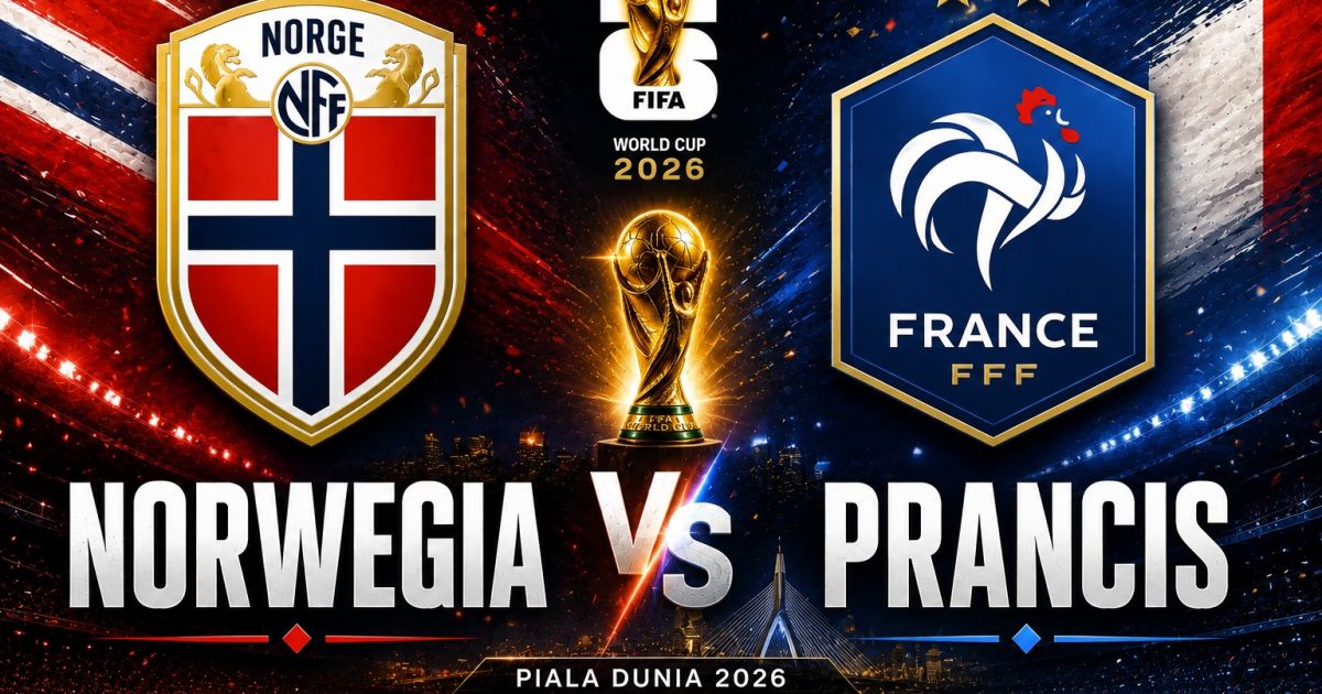 Prediksi Skor Norwegia vs Prancis di Piala Dunia 2026