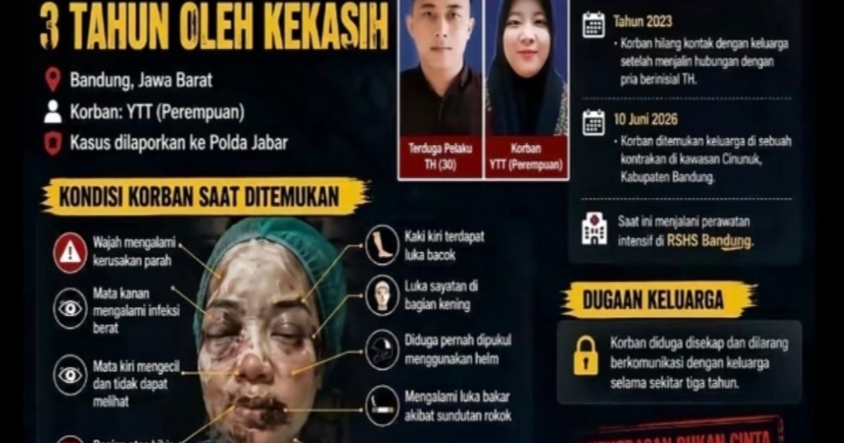 Bibir Digunting, Mata Rusak hingga Buta, Ini Dugaan Motif Taufik Hidayat Siksa Yuvita