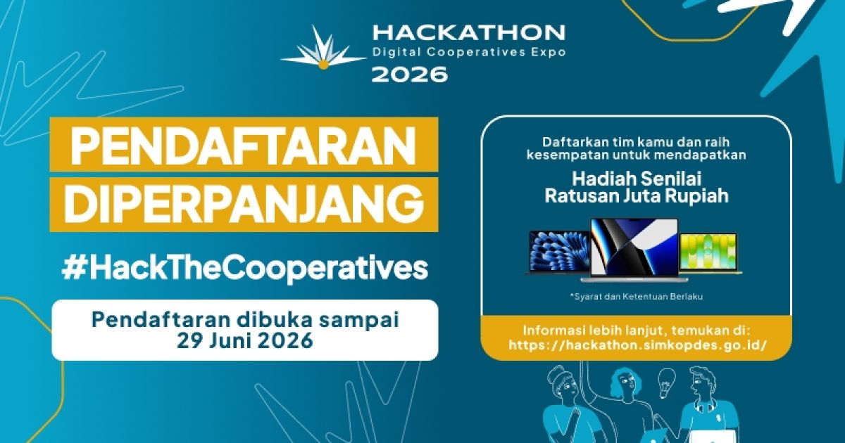 Kemenkop Bidik Talenta Teknologi Lewat Hackathon Digital Cooperative Expo 2026