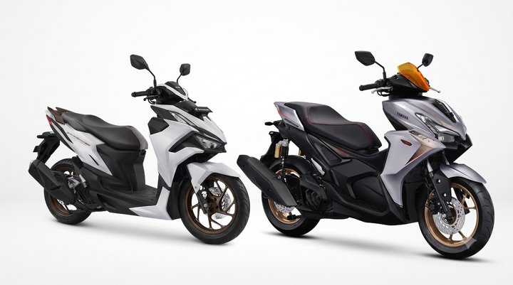 Ilustrasi: Adu Jago Skutik Sporty: Peluncuran Honda Vario Evo 160 Tantang Dominasi Yamaha Aerox Alpha