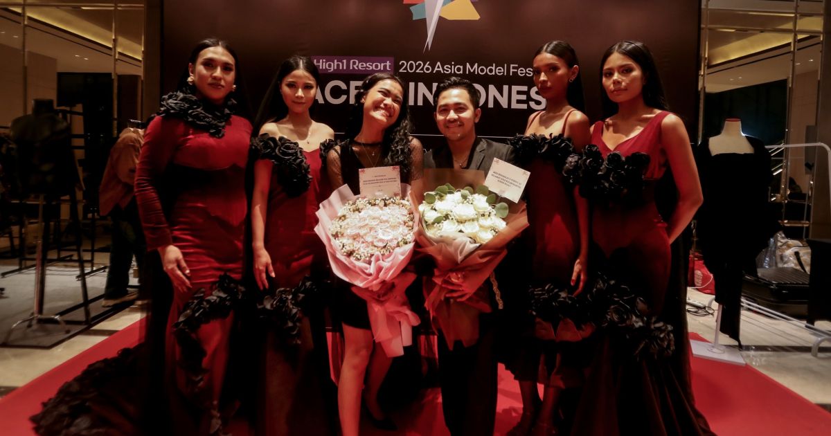 Desainer Migi Rihasalay berkolaborasi dengan Wisnu Aji menghadirkan karya 