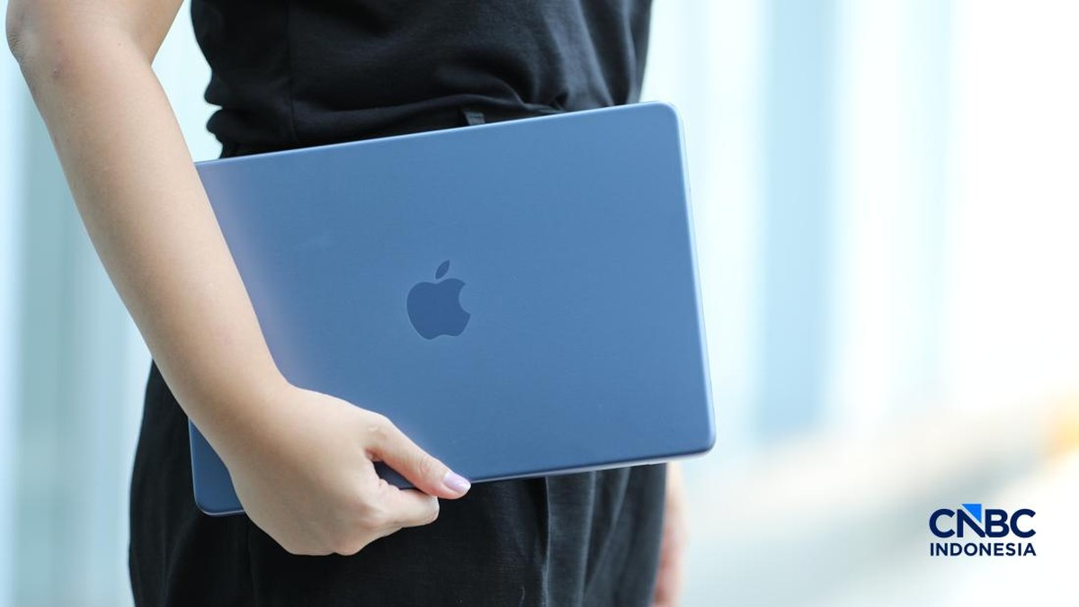Foto: Macbook Neo. (CNBC Indonesia/Tri Susilo)