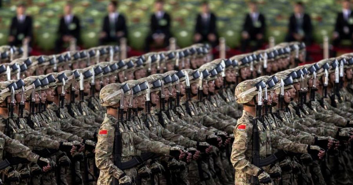 Ilustrasi latihan militer (Foto: Bloomberg)