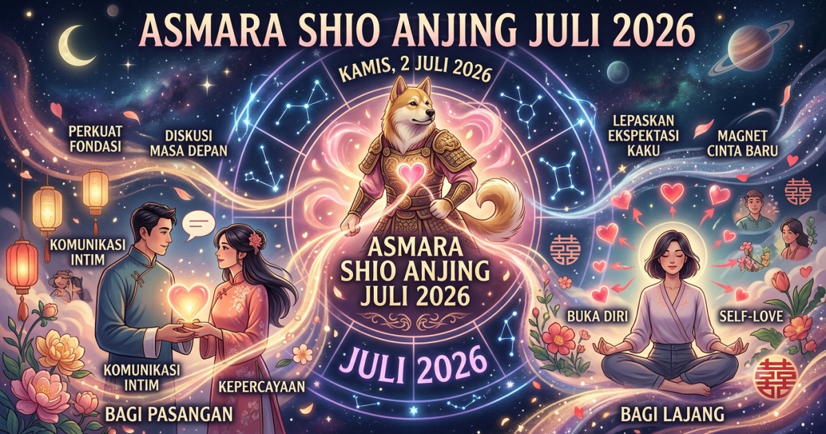 Asmara Shio Anjing Juli 2026