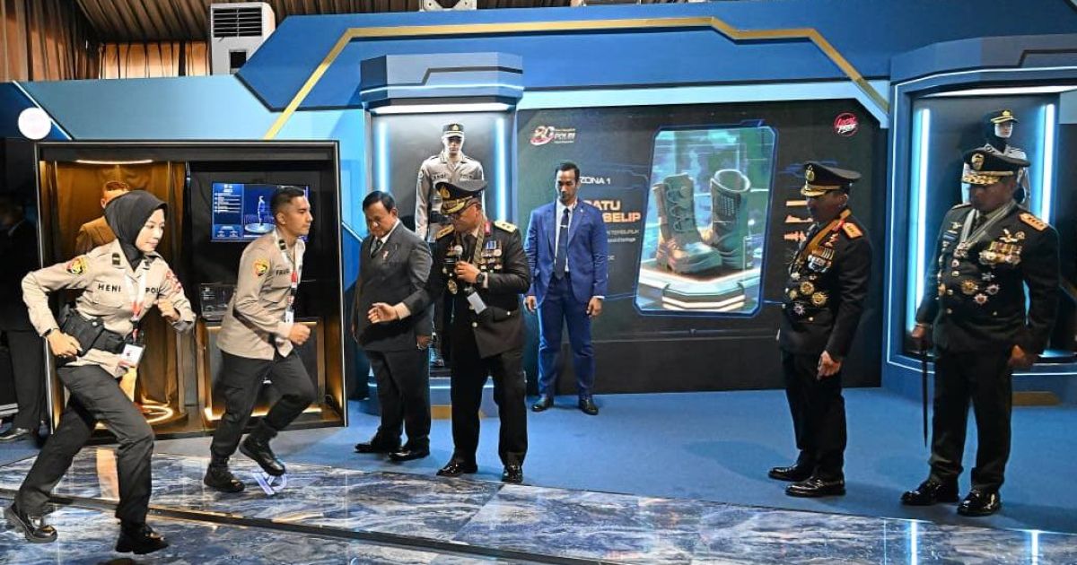 AI Smart Measurement Revolusi Pengukuran Pakaian Dipamerkan WHB di HUT Bhayangkara ke-78