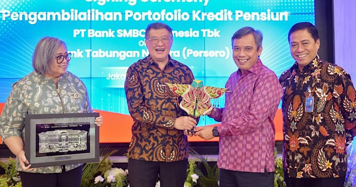 BTN resmi ambil alih portofolio kredit pensiun SMBC Indonesia per 29 Juni 2026. (Foto: Dok. BTN via Bloomberg Technoz)