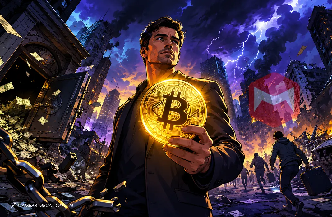 Ilustrasi: Prediksi Harga Bitcoin Melambung ke US$1 Juta: Peringatan dari Pendiri Ledger Soal Kondisi Ekonomi Global