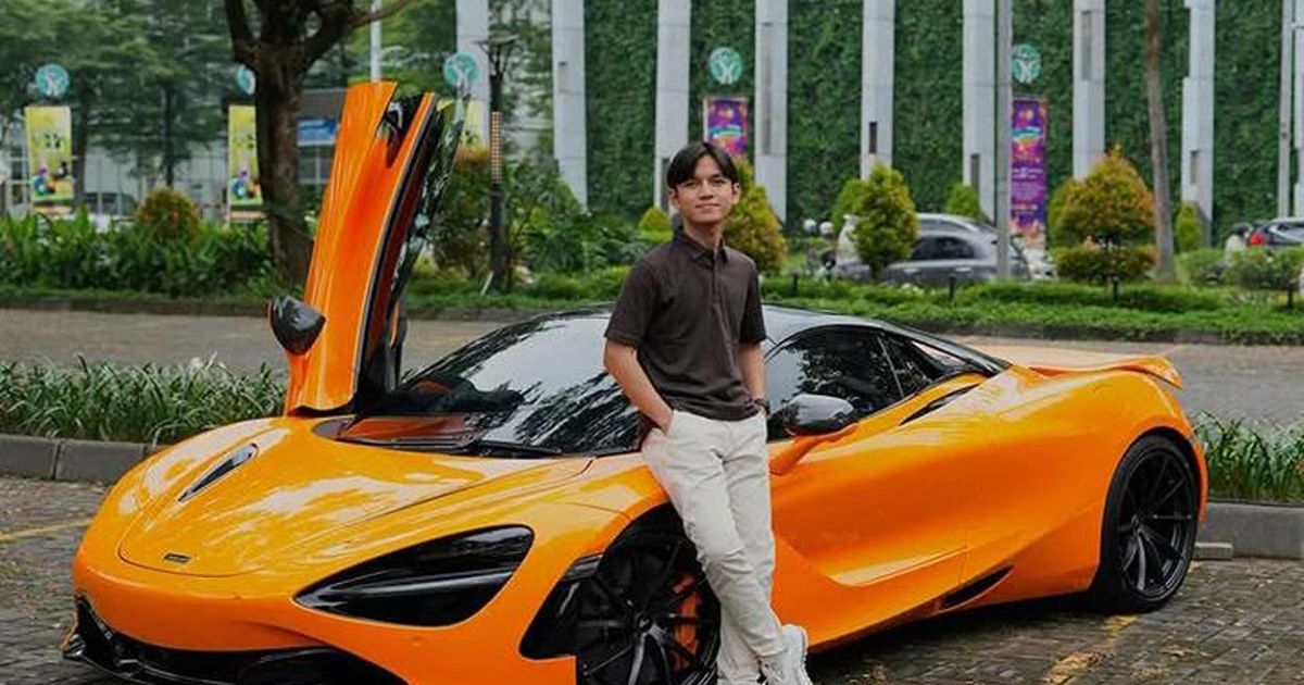 Andra ST alami kecelakaan, Mobil sport mewah McLaren 720S rusak. Foto: Instagram @andrastyt_