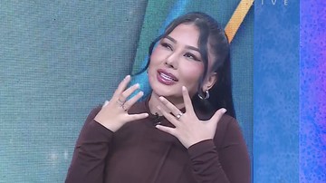 Mutia Ayu saat menjadi bintang tamu Rumpi. Foto: Capture Rumpi: No Secret