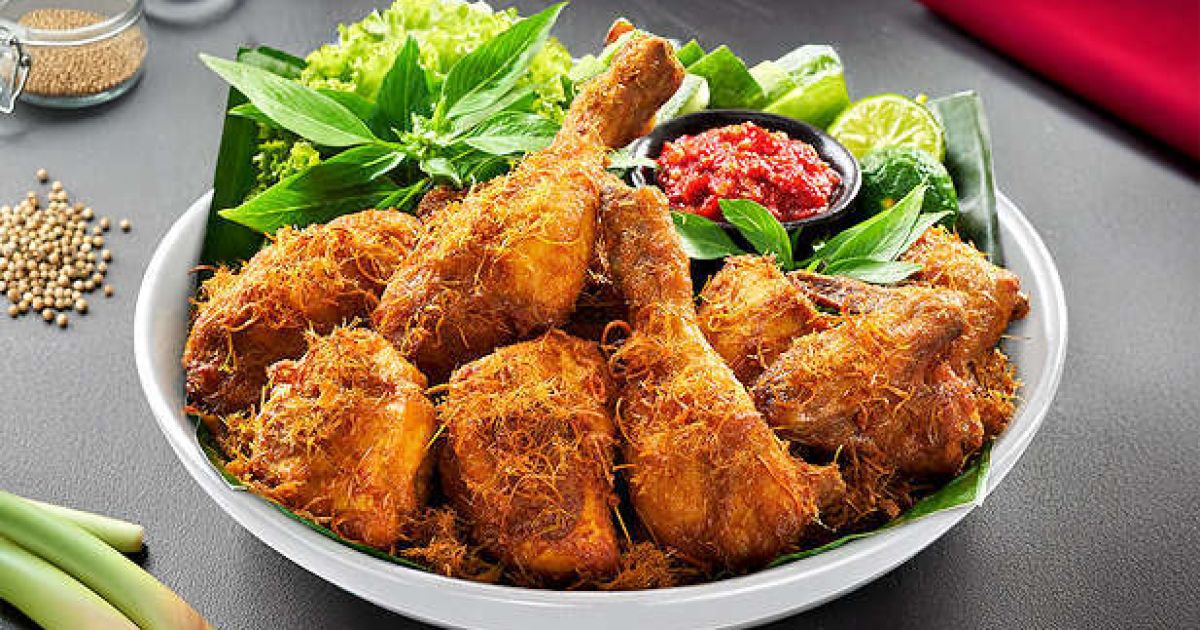 Ilustrasi Ayam Goreng Mentega