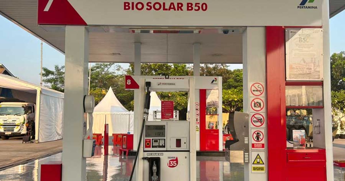 B50 Diluncurkan! Distribusi Lewat Jalur Pertamina, Penyerapan Pasar Berjalan Bertahap