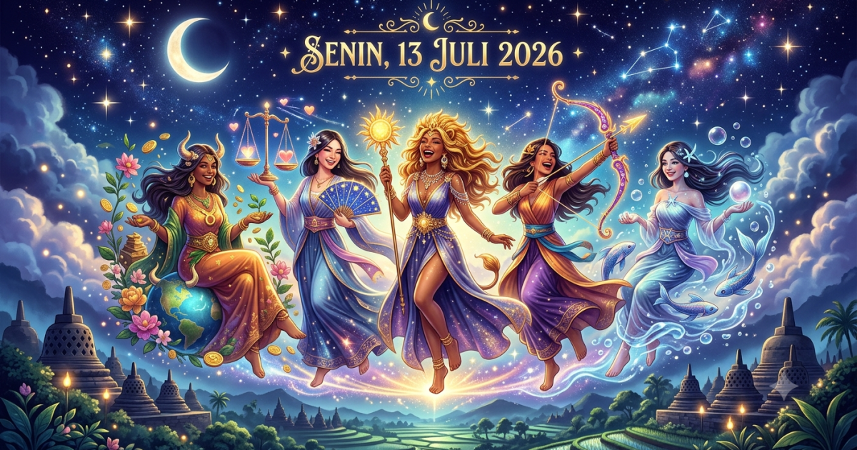 5 Zodiak yang Diprediksi Paling Beruntung Hari Ini, 13 Juli 2026