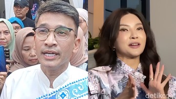Ruben Onsu dan Sarwendah. Foto: Desi Puspasari/detikcom