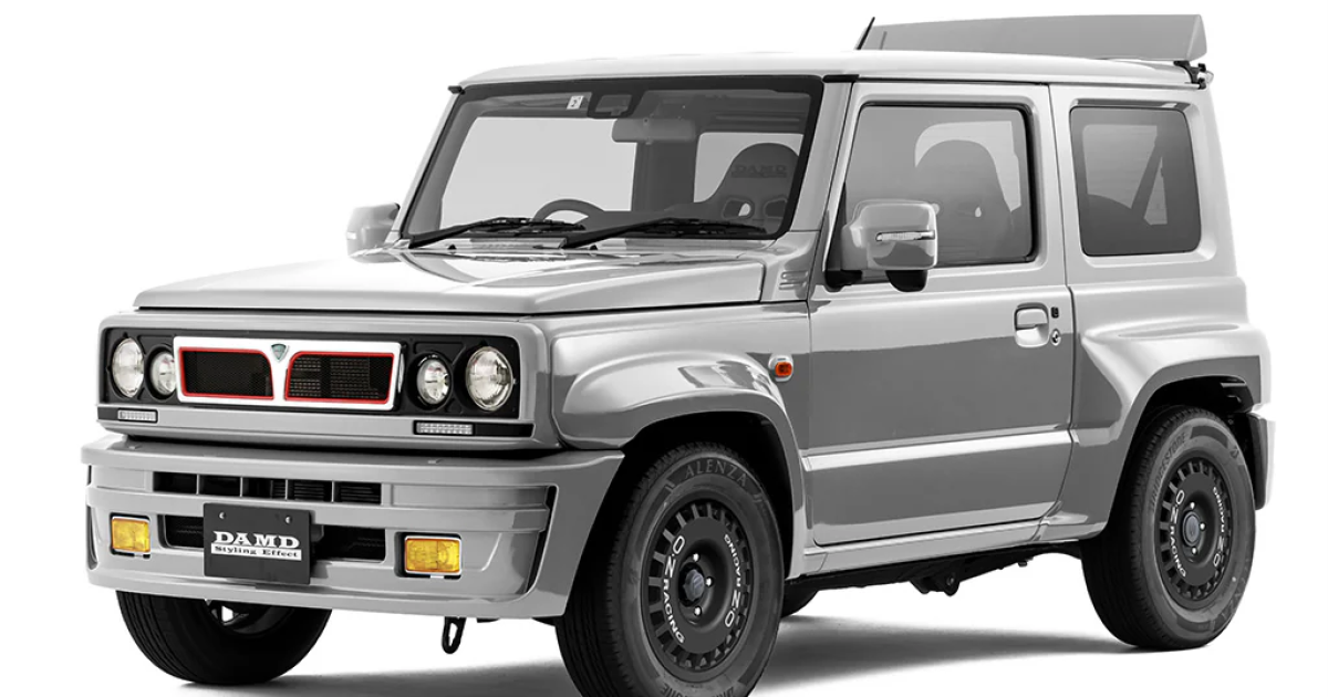 Suzuki Jimny Tampil Klasik Berkat DAMD, Berikan Kesan Unik dan Legendaris