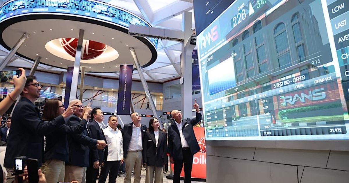 Semarak IPO RANS Cuma Sebentar? Saham Raffi Ahmad dan Nagita Slavina Kini Terancam Merah!