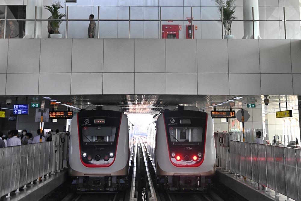 Akses Transportasi DKI Diperluas: LRT Menuju JIS dan Stasiun Whoosh Halim Segera Terwujud