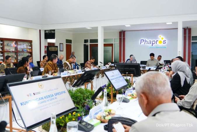 Ilustrasi: Phapros Diperiksa Komisi VI DPR, Kinerja Keuangan di Kuartal I 2026 Terungkap
