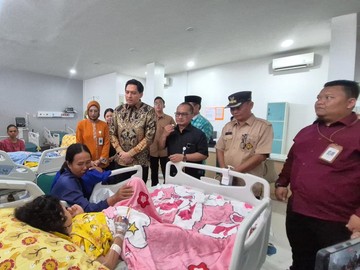 Lucky Hakim Siap Adopsi Anak Yatim Piatu Akibat Kecelakaan Maut Indramayu. (Foto: ist)