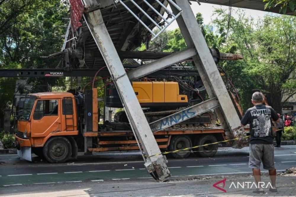 DKI Jakarta Cari Jurus Kilat Bangun Ulang JPO Tendean Lewat Dana Swasta