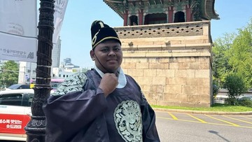 Femas peserta tur ke Korea Selatan asal Madiun yang diduga kabur dari rombongan. (tangkapan layar)