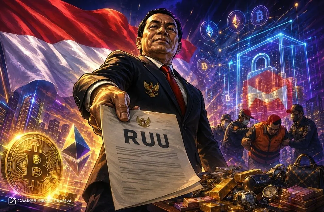 Ilustrasi: RUU Perampasan Aset Baru: Ancaman Baru bagi Aset Kripto di Indonesia?