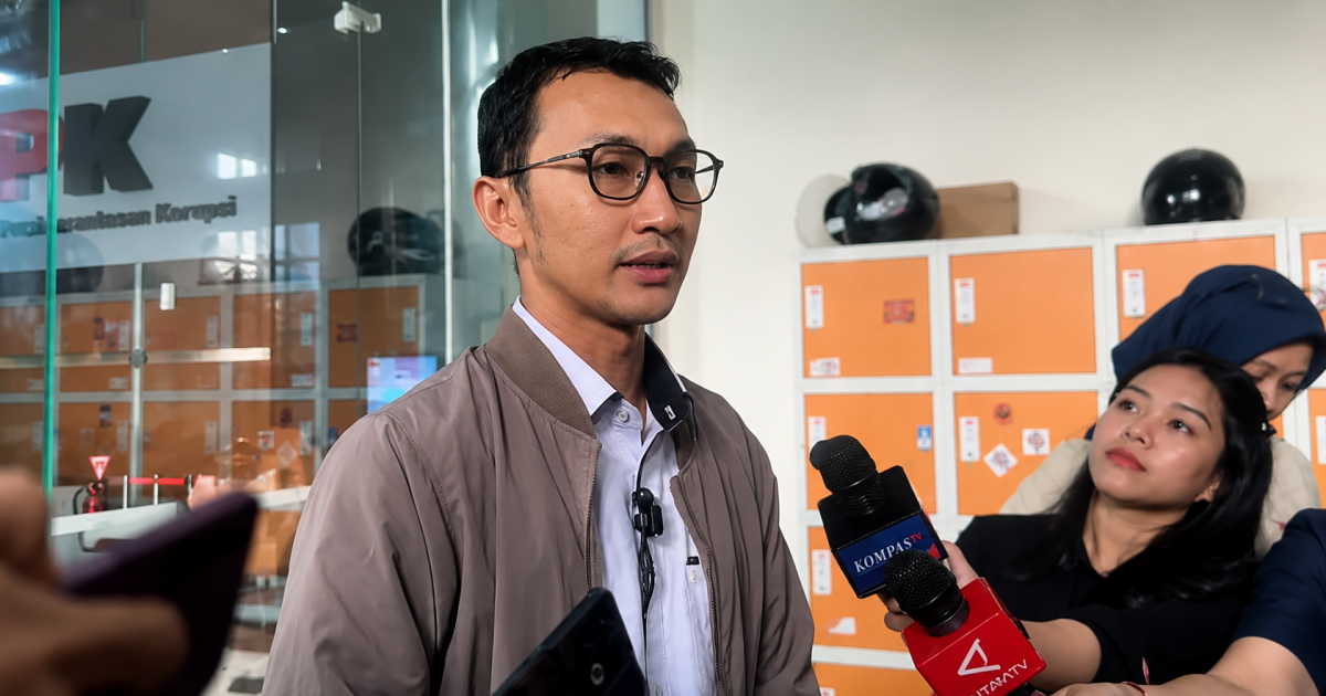 Foto Budi Prasetyo, Juru Bicara KPK saat ditemui di Gedung Merah Putih KPK 20 Juli 2026 (Infotren)