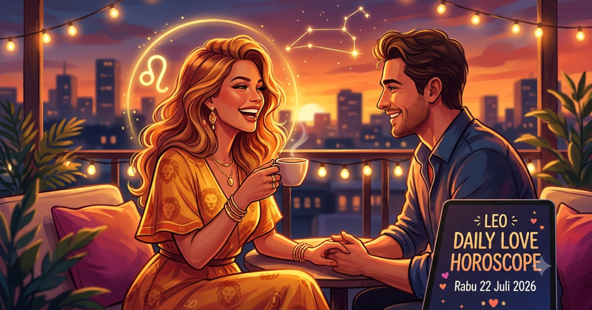 Ramalan Asmara Zodiak Leo Besok Rabu 22 Juli 2026