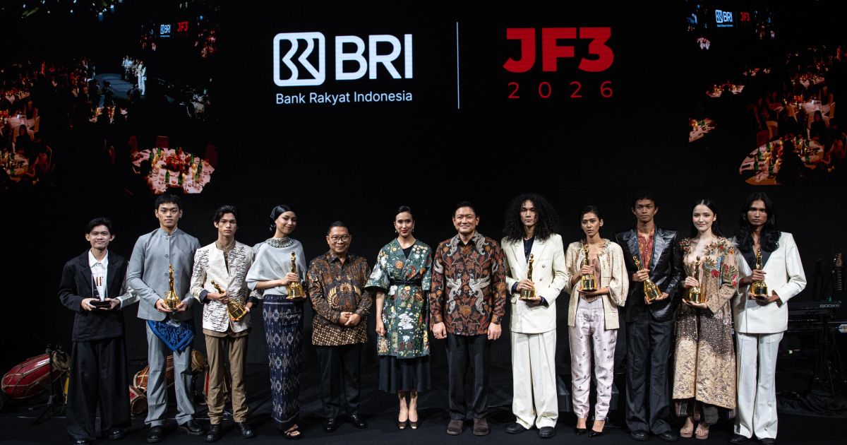 BRI JF3 Fashion Festival 2026 hadir sebagai platform kolaborasi, pengetahuan, dan peluang pengembangan untuk masa depan industri fashion Indonesia, mengusung tema "Recrafted: Shaping the Future." (Foto: ist)