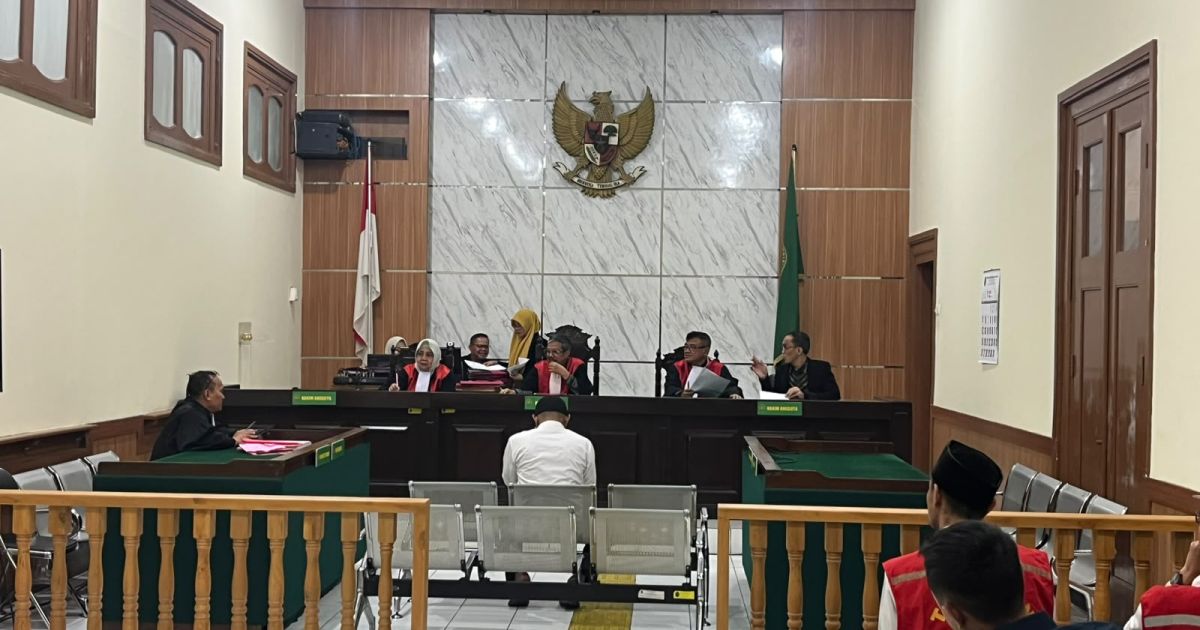 Sidang Terdakwa Kasus Heni Sagara/ Istimewa.